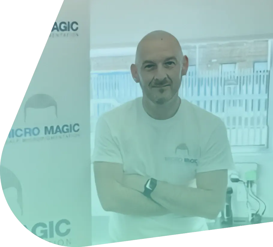 Stuart Buckley, owner and Head SMP Technician